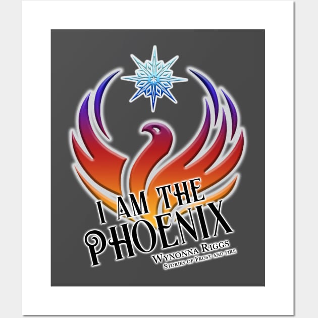 I am the Phoenix (Front and Back Print) Wall Art by KimbraSwain
